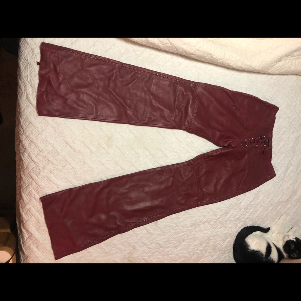 NEW Cerrucci Leather Pants